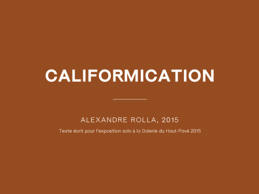 Califormication