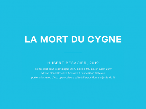 La mort du cygne